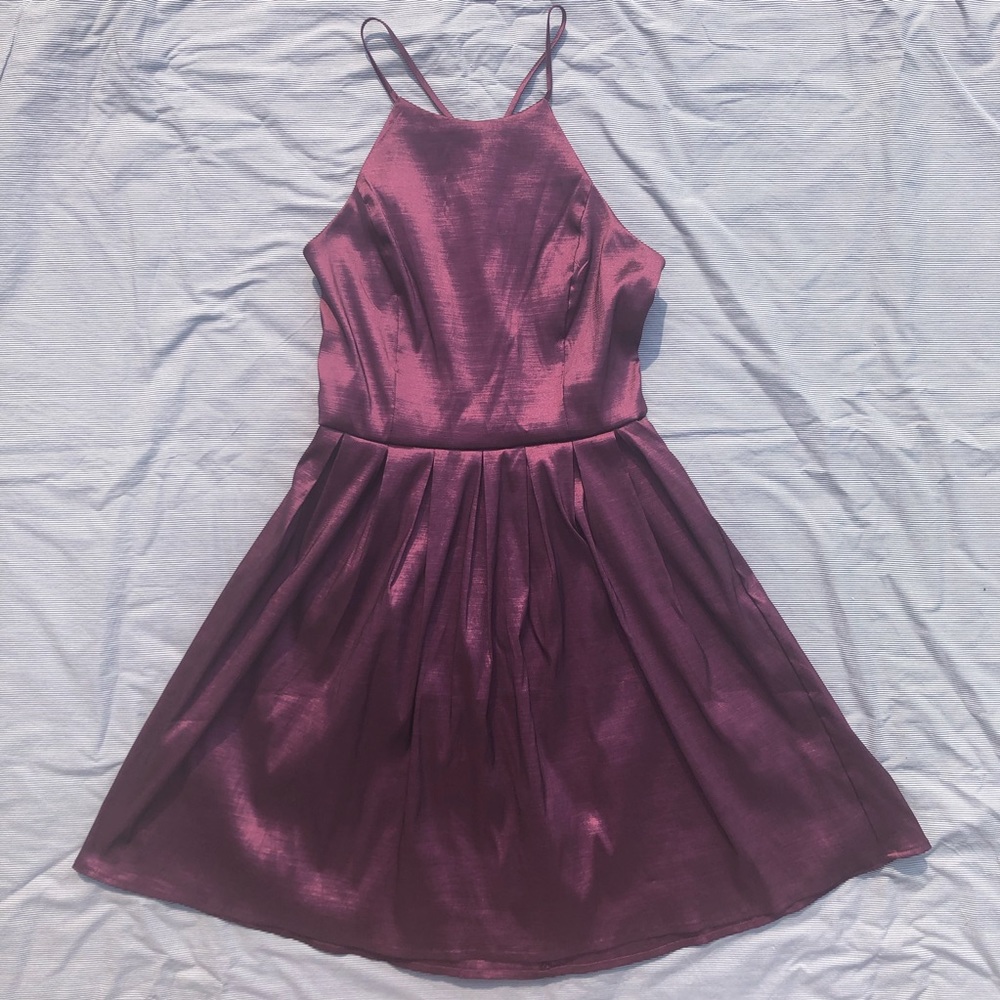 Charlotte Russe Metallic Mini Dress
